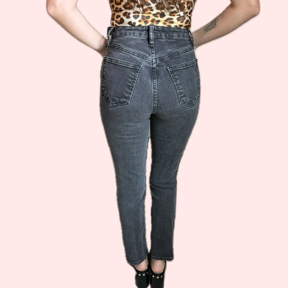 BDG High-Rise Black Button-Fly Jeans - Picture 2 of 4